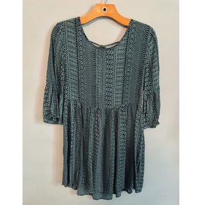 Forever 21 Tribal Print Shift Dress